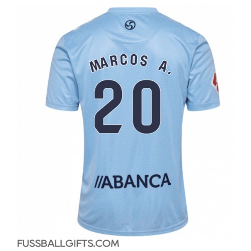 Celta Vigo Marcos Alonso #20 Fußballbekleidung Heimtrikot 2024-25 Kurzarm